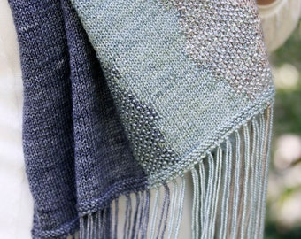 Rising Tides Scarf Knitting Pattern pdf