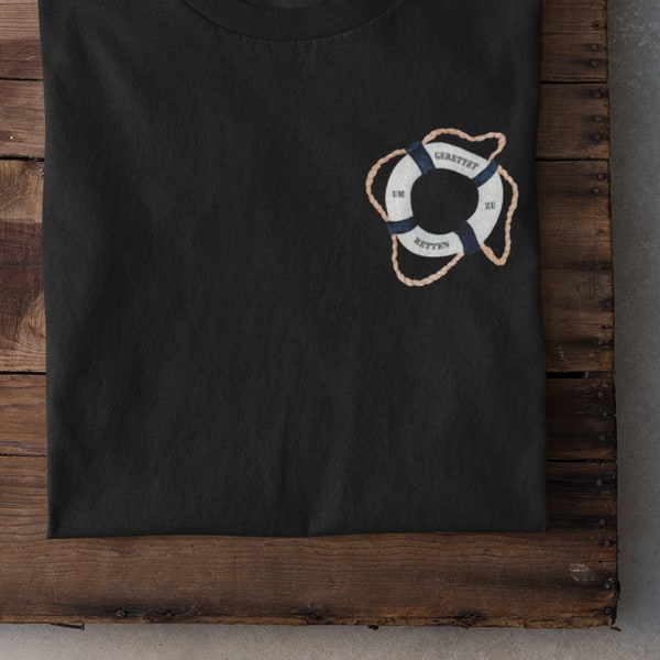 Unisex T-Shirt, Gerettet um zu retten, christlicher Glaube, Bibelvers, Bella+Canva3001, inspirierendes dezentes Design