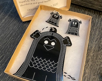 Amabie ornament gift set - pandemic holiday gifting