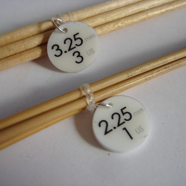 Knitting Needle Labels - Small DPN's