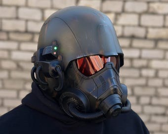 NCR Riot Ranger helmet from Fallout New Vegas for Cosplay and Airsoft !FREE US Сustoms Duty!