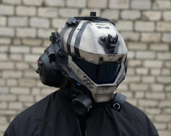 Pulce Blade helmet from TitanFall 2 for Cosplay and Airsoft !FREE US Сustoms Duty!