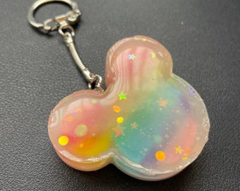 Double-sided Mickey Pride Keychain
