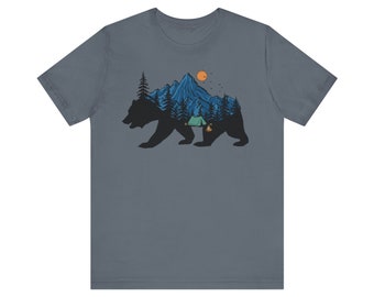 Bear and Mountain T-Shirt
