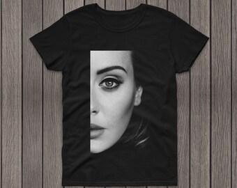 Bootleg Adele Rap T-Shirt, Rapper Singer Shirt, Unisex Ultra Cotton Tee, Adele TShirt,  Adele Lover Shirt,Musician Shirt, Adele Line Shirt