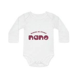 Tutina Bambin Mamma mi chiama Nano immagine 2