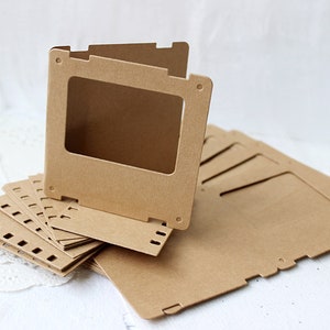 Lames en papier cartonné Kraft, Fourniture pour carnets indésirables, Fournitures pour scrapbooking, Fournitures pour journaux éphémères, Supports mixtes