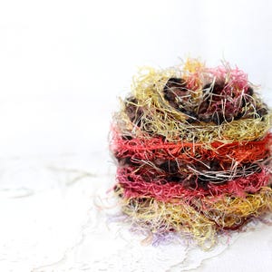 Art Yarns, Yarn Pack, Scrapbook Supply, Tag Tassels, Embellishment Fibers