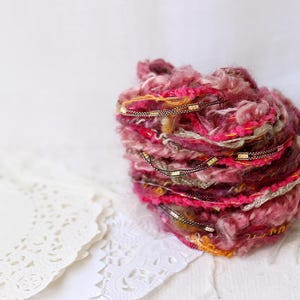 Art Yarns, Yarn Pack, Scrapbook Supply, Tag Tassels, Embellishment Fibers