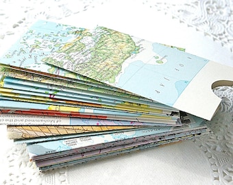 Handmade Envelopes, Business Card Envelopes, Gift Card Envelopes, Map Envelopes