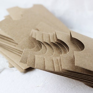 Handmade Envelopes, Gift Card Envelopes, Brown Bag Envelopes, Junk Journal Supply