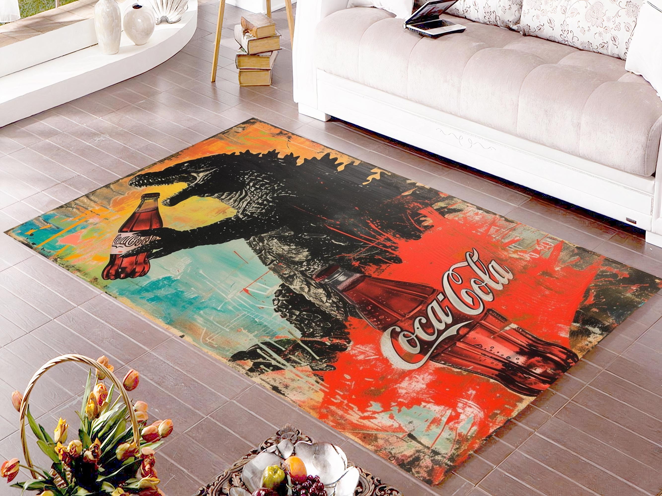 Coca Cola Rug,bottle Rug, Coca Coca Retro, Coca Rug, Modern Rug, Rugs ...