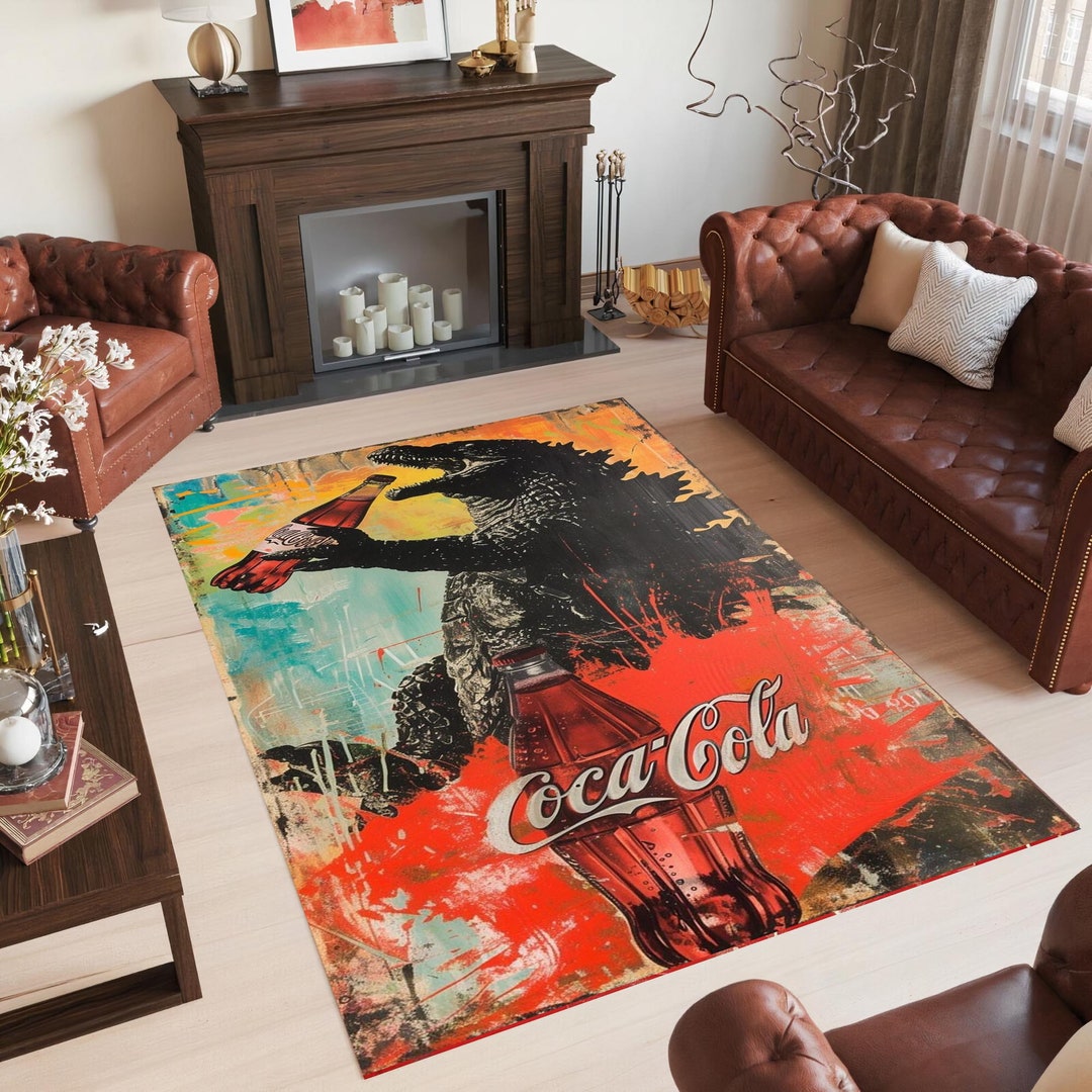 Coca Cola Rug,bottle Rug, Coca Coca Retro, Coca Rug, Modern Rug, Rugs ...
