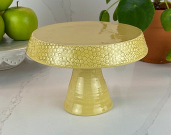 Honeycomb Bee Mini 5.5 inch Cake Stand Table Decoration