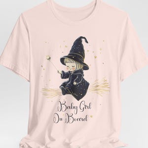 Magical Baby Girl Announcement Shirt, Pregnancy Reveal Tee