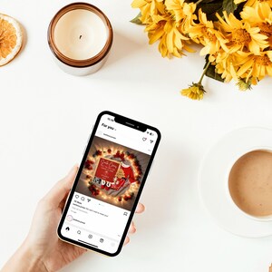 Christmas Themed Pregnancy Announcement, Editable Baby Reveal, Digital Canva Template, Xmas Baby Announcement, Personalized Bay Reveal