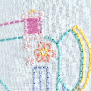 Sew Cute PDF Hand Embroidery Pattern image 5