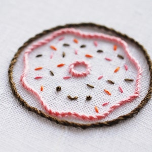 Donut Shop - PDF Hand Embroidery Pattern