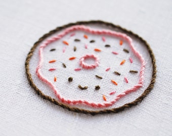 Donut Shop - PDF Hand Embroidery Pattern