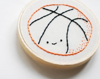 Have a Ball - Sports Hand Embroidery Pattern PDF