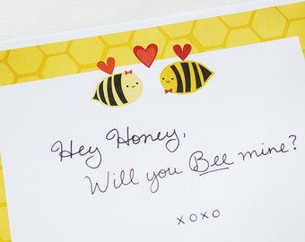 A Heart Full of Honey - Printable Paper Pack PDF