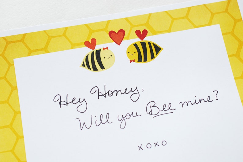 A Heart Full of Honey Printable Paper Pack PDF image 1