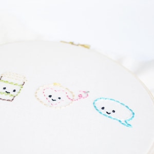 Teeny Tiny Blog Buddies - PDF Hand Embroidery Pattern