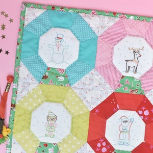 2020 Holiday Stitching Club - Embroidery & Quilting Project
