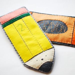 Zip 'em Up Pencil Case - DIY Project PDF Patterns and Instructions