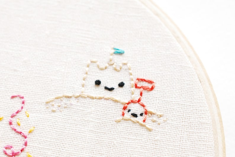 Teeny Tiny Occasions PDF Holiday Celebration Hand Embroidery Pattern image 4