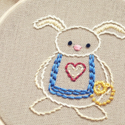 Curiouser Alice-inspired Printable Embroidery Pattern - Etsy