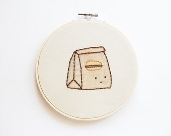 Take Me Out - Take-Out Convenience Foods Embroidery Pattern