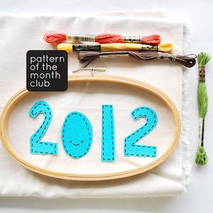 Pattern of the Month Club - 2012 Pattern Pack