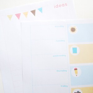 Blog Buddies Printable Blogging Planner Pages Calendar - Etsy