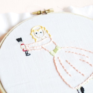 Nutcracker Sweets - Christmas Ballet PDF Hand Embroidery Pattern