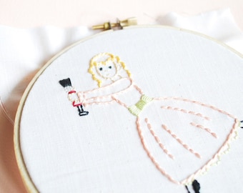 Nutcracker Sweets - Christmas Ballet PDF Hand Embroidery Pattern