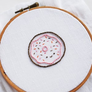Donut Shop PDF Hand Embroidery Pattern image 3