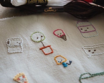 Teeny Tinies - Small Object Hand Embroidery Pattern