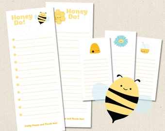 Honey Honeys - Printable Honey Do Lists