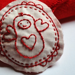 Holiday Jordnots Seasonal Peanut Shaped Character Hand Embroidery Pattern image 1