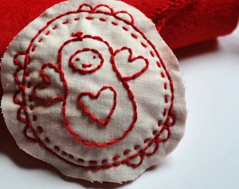 Holiday Jordnots - Seasonal Peanut Shaped Character Hand Embroidery Pattern