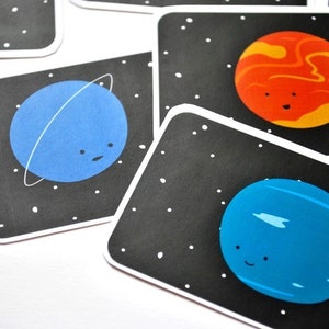 Printable Cards The Solar System Set image 2