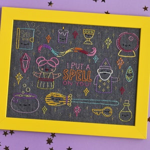 I Put a Spell on You - Magical PDF Hand Embroidery Pattern