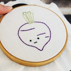 Vegetable Produce Pals Food Embroidery Pattern image 1