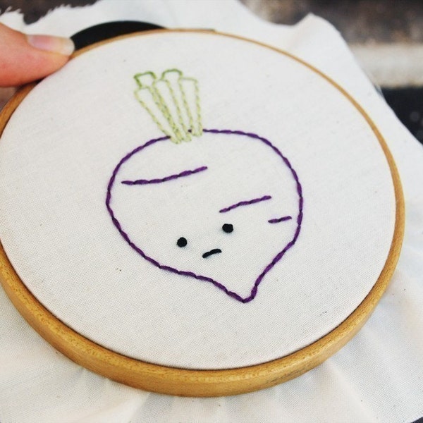 Vegetable Produce Pals - Food Embroidery Pattern