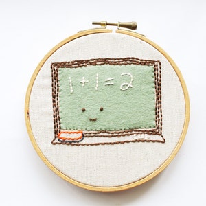 Homework Helpers Back to School Embroidery Pattern image 4