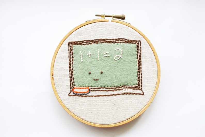 Homework Helpers Back to School Embroidery Pattern image 4