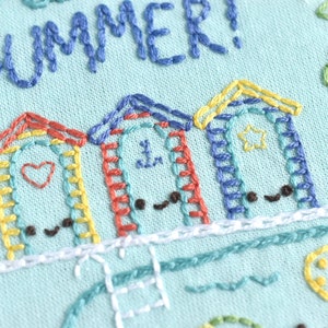Hello Summer PDF Hand Embroidery Pattern image 5