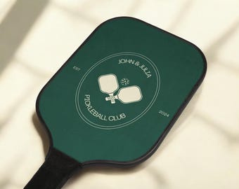 Personligt Pickleball Paddle Set: Träpaddlar, bollar och bärväska