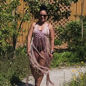 macrame dress, handmade macrame dress, boho macrame dress, festival macrame dress, beach macrame dress, macrame cover up, resort wear dress
